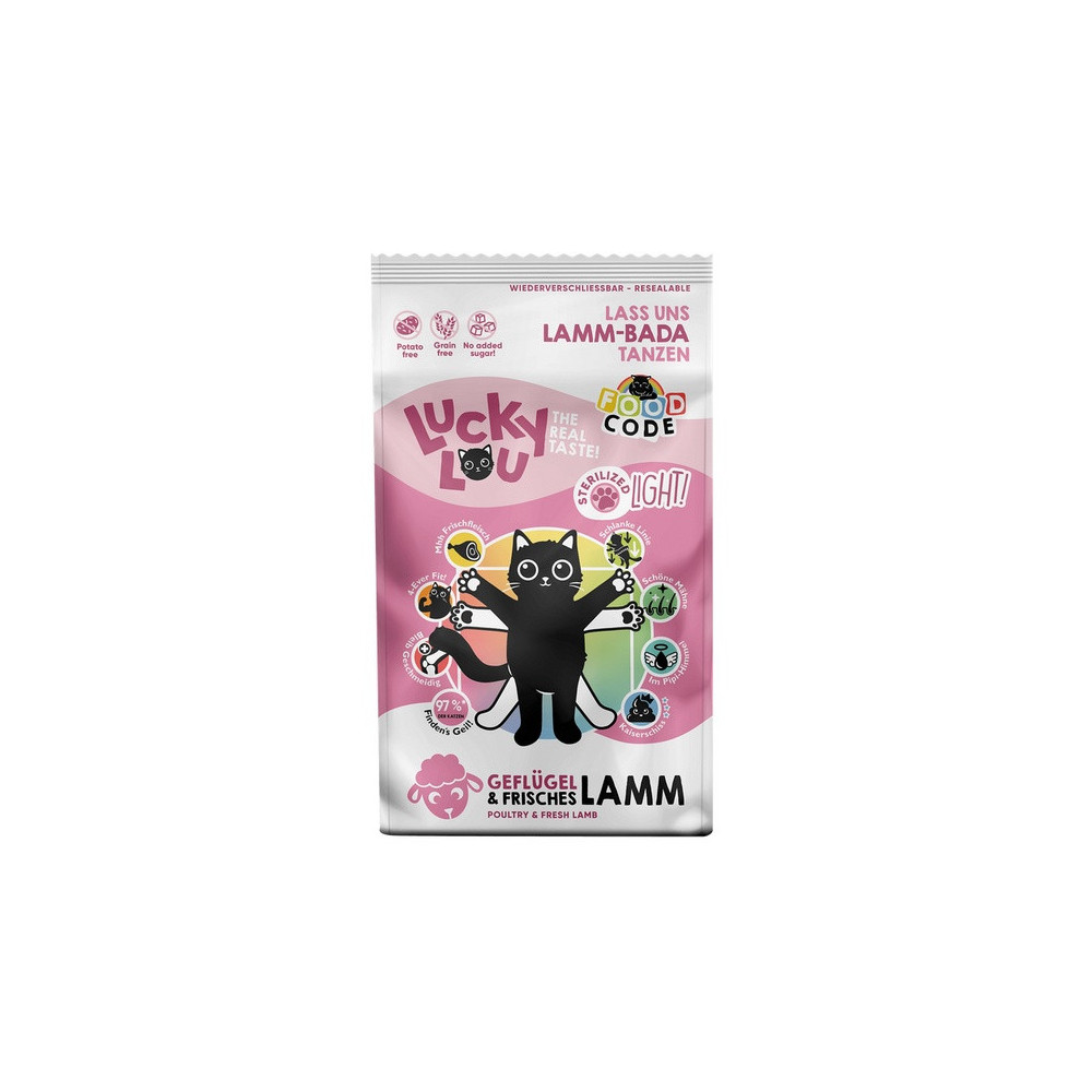 Lucky Lou Food Code Lifestage Light Drób & Jagnięcina 1,7kg