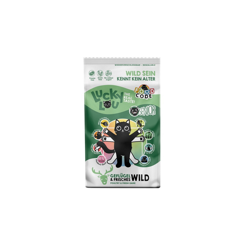 Lucky Lou Food Code Lifestage Senior Drób & Dziczyzna 1,7kg