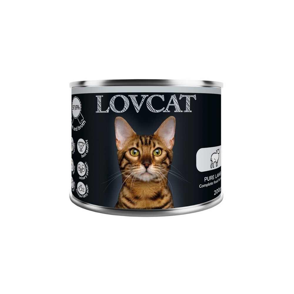 Lovcat Pure Lamb puszka 200g