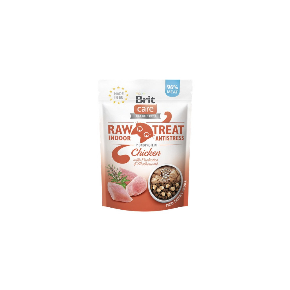 Brit Raw Treat Cat Indoor & Antistress 40g