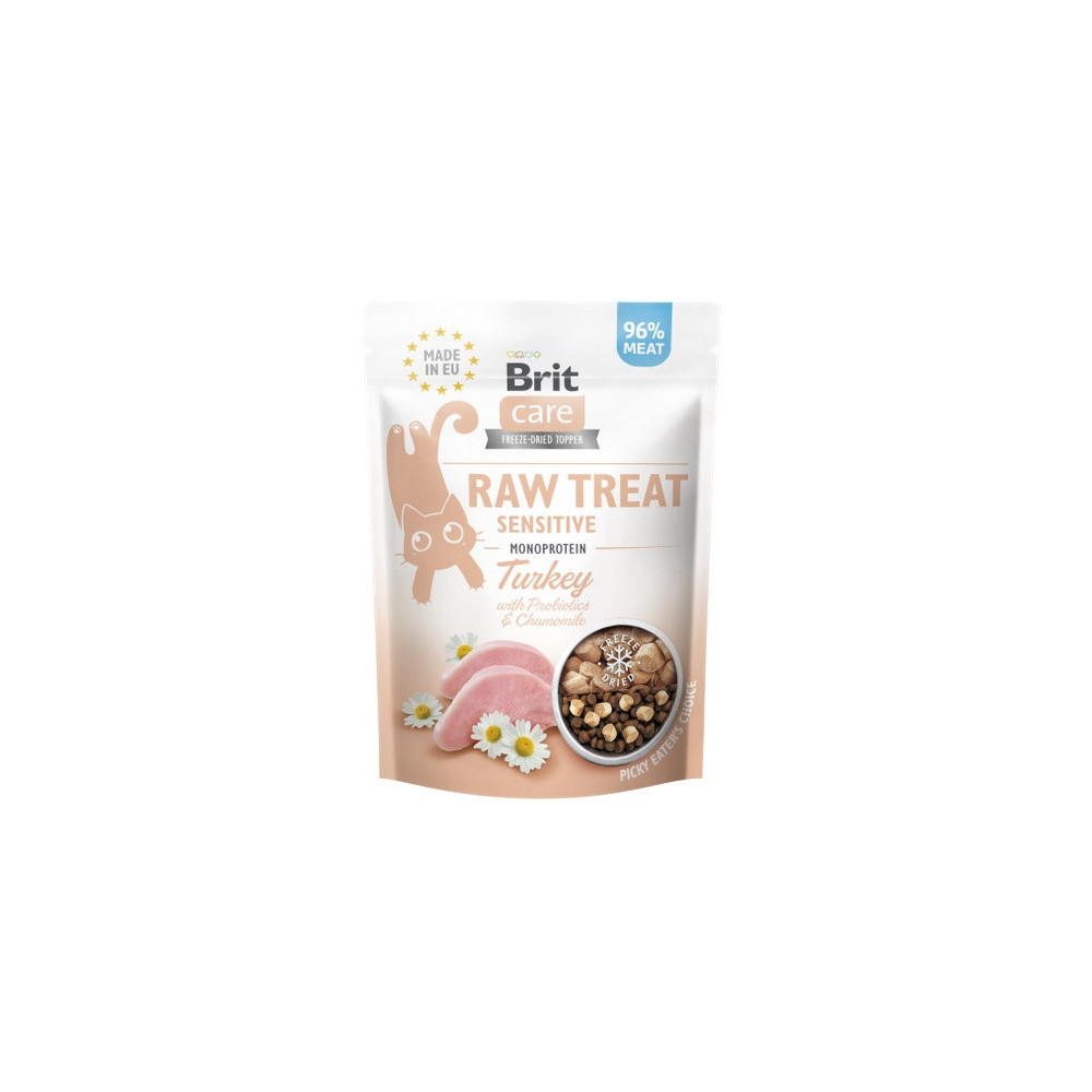 Brit Raw Treat Cat Sensitive 40g [termin ważności: 25.04.2025]