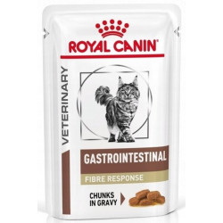 Royal Canin Veterinary Diet Feline Gastrointestinal Fibre Response w sosie saszetka 85g