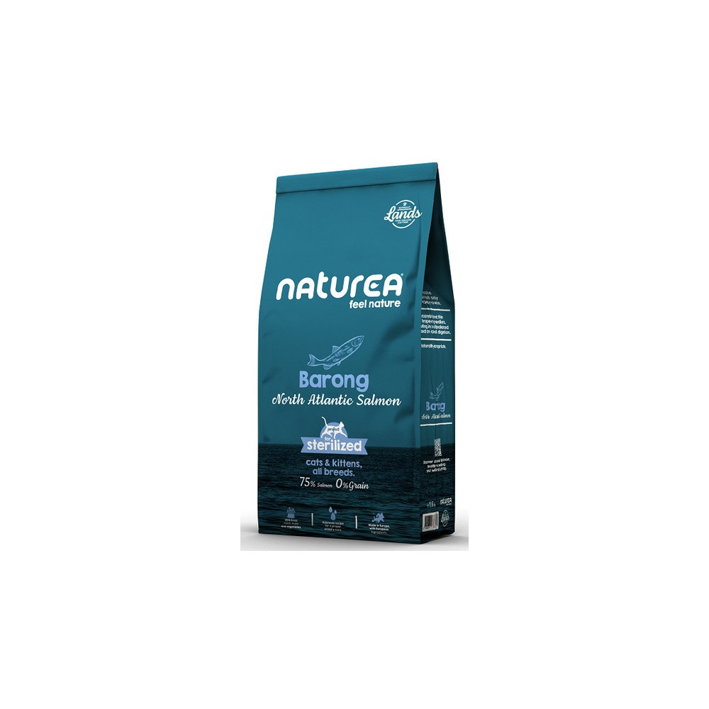 Naturea Cat & Kitten Łosoś 1,6kg