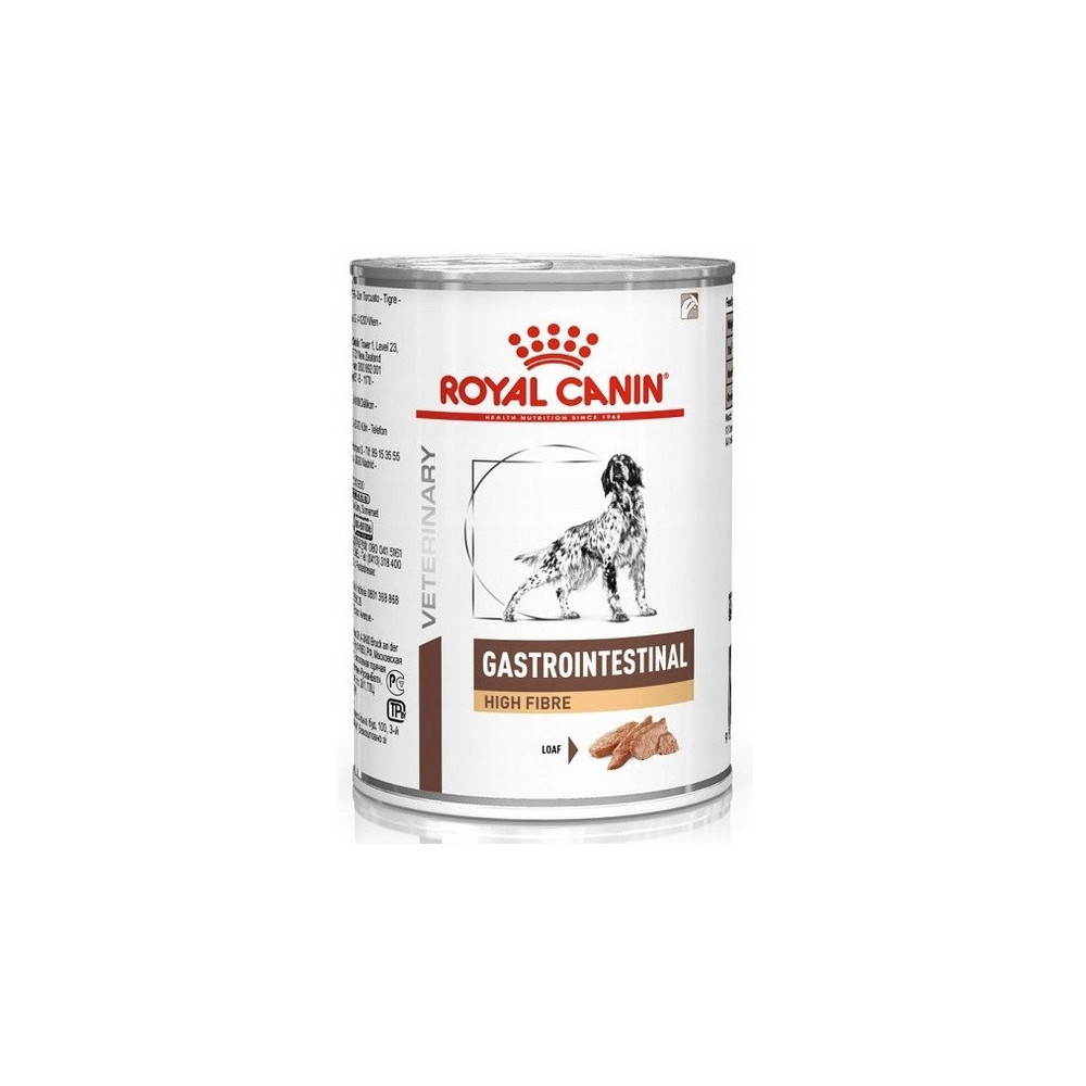 Royal Canin Veterinary Diet Canine Gastrointestinal High Fibre Loaf puszka 400g
