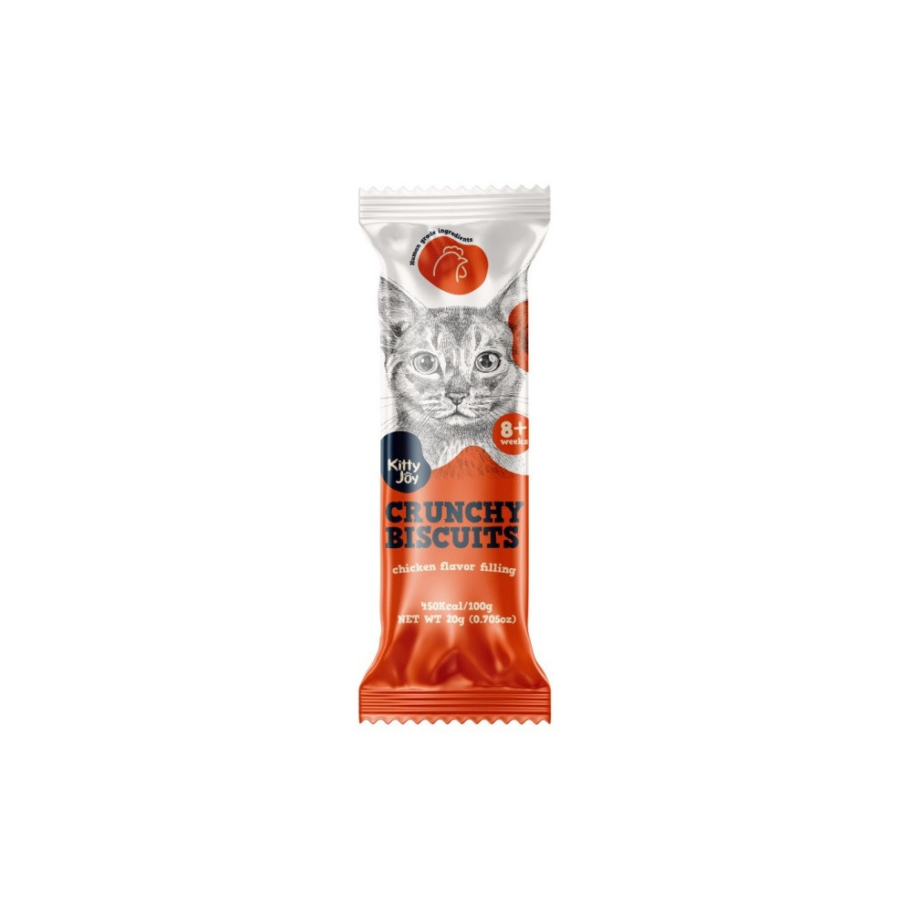 Kitty Joy Crunchy Biscuits Kurczak 20g
