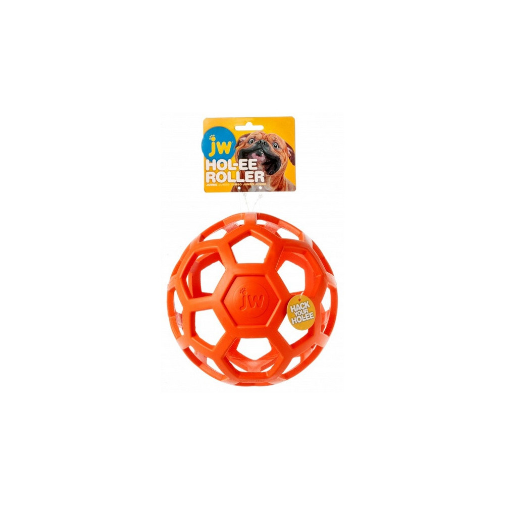 JW Pet Hol-ee Roller Jumbo Orange [36153G]