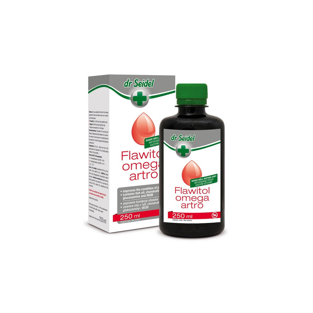 Dr Seidel Flawitol Omega Artro wspiera kondycję stawów 250ml