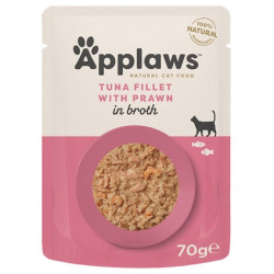 Applaws saszetka dla kota Tuńczyk i Krewetki Pacyficzne 70g