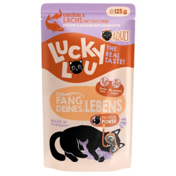 Lucky Lou Lifestage Adult Drób i łosoś saszetka 125g