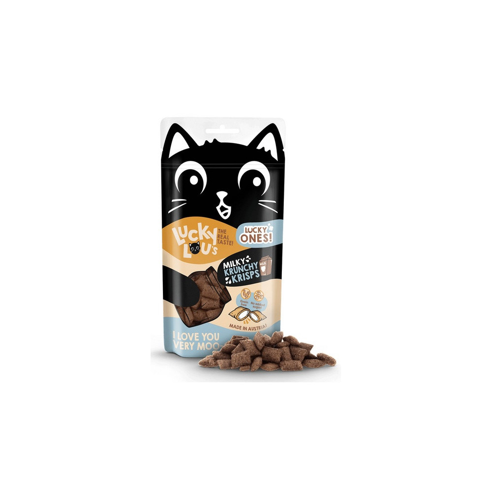Lucky Lou Lucky Ones Krunchy Krisps Mleko 60g