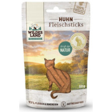Wildes Land Cat Fleischsticks Huhn 50g