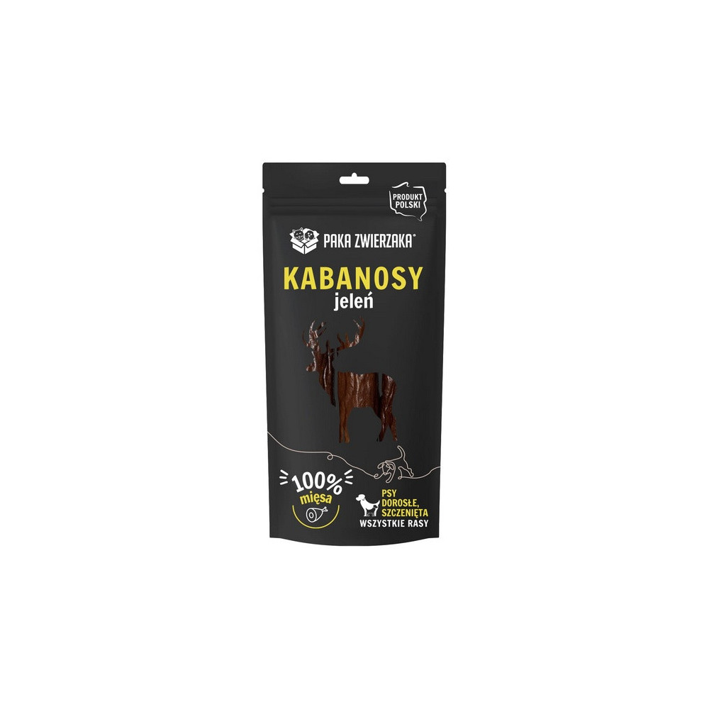 Paka Zwierzaka Kabanosy Jeleń 3szt 80g