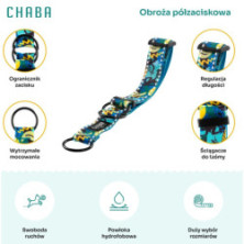 CHABA Obroża półzaciskowa Story III L Carnival