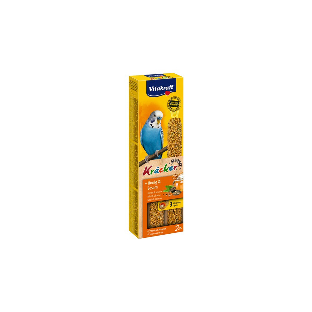Vitakraft Kracker 2szt Papuga falista Miodowy 60g [10606]