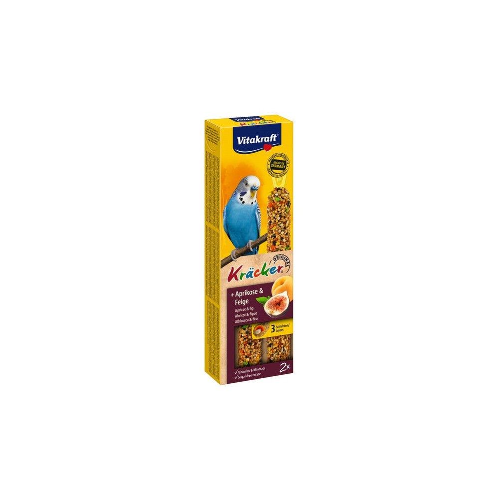 Vitakraft Kracker 2szt Papuga falista Owocowy 60g [10610]