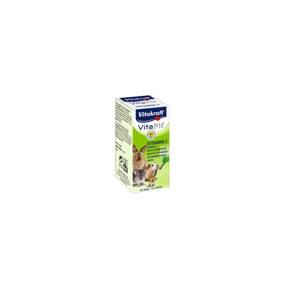 Vitakraft Vita Fit + witamina C 10ml - Krople dla gryzoni [25103]