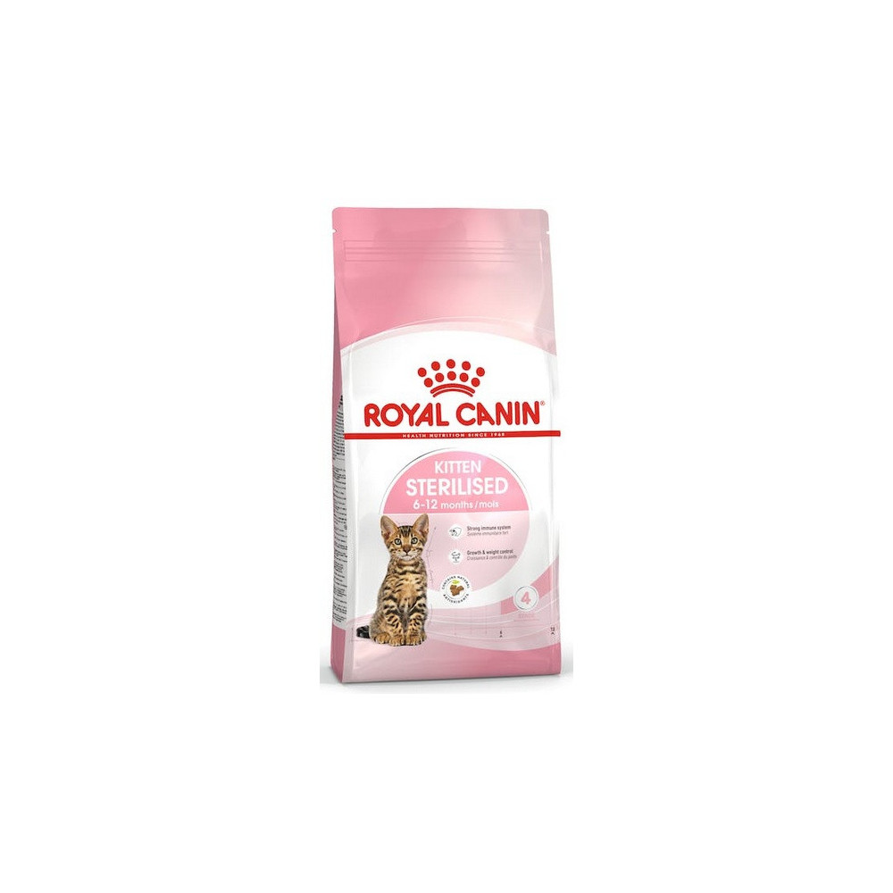 Royal Canin Kitten Sterilised karma sucha dla kociąt od 4 do 12 miesiąca życia, sterylizowanych 2kg
