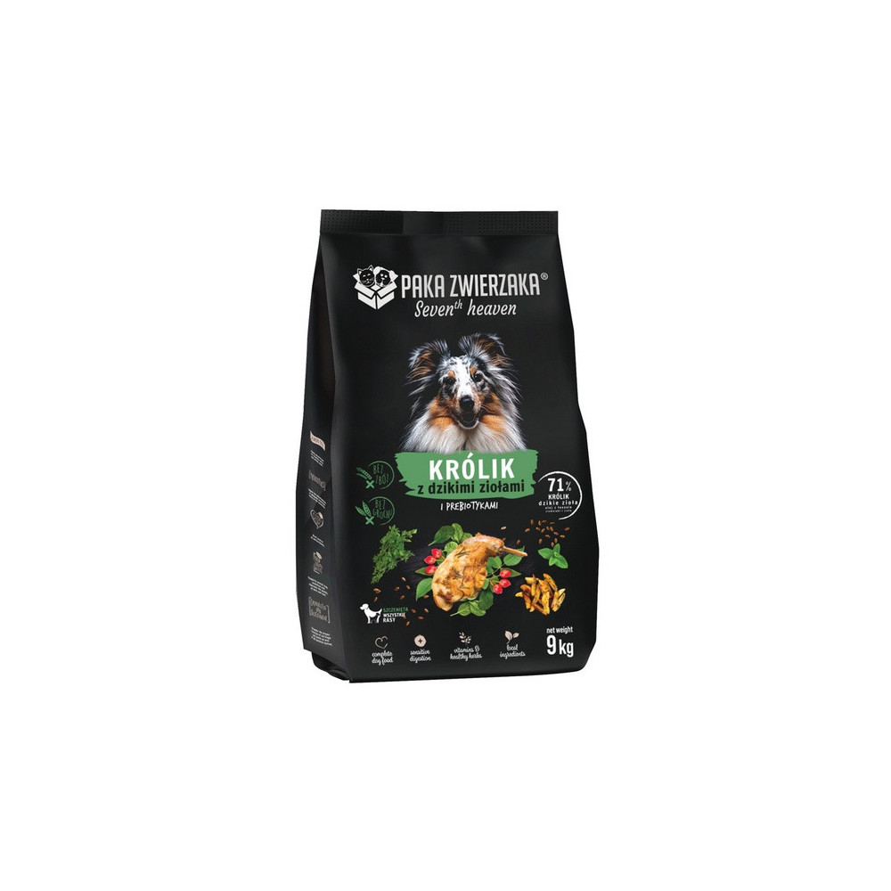 Paka Zwierzaka Seventh Heaven Królik z dzikimi ziołami Puppy S 9kg