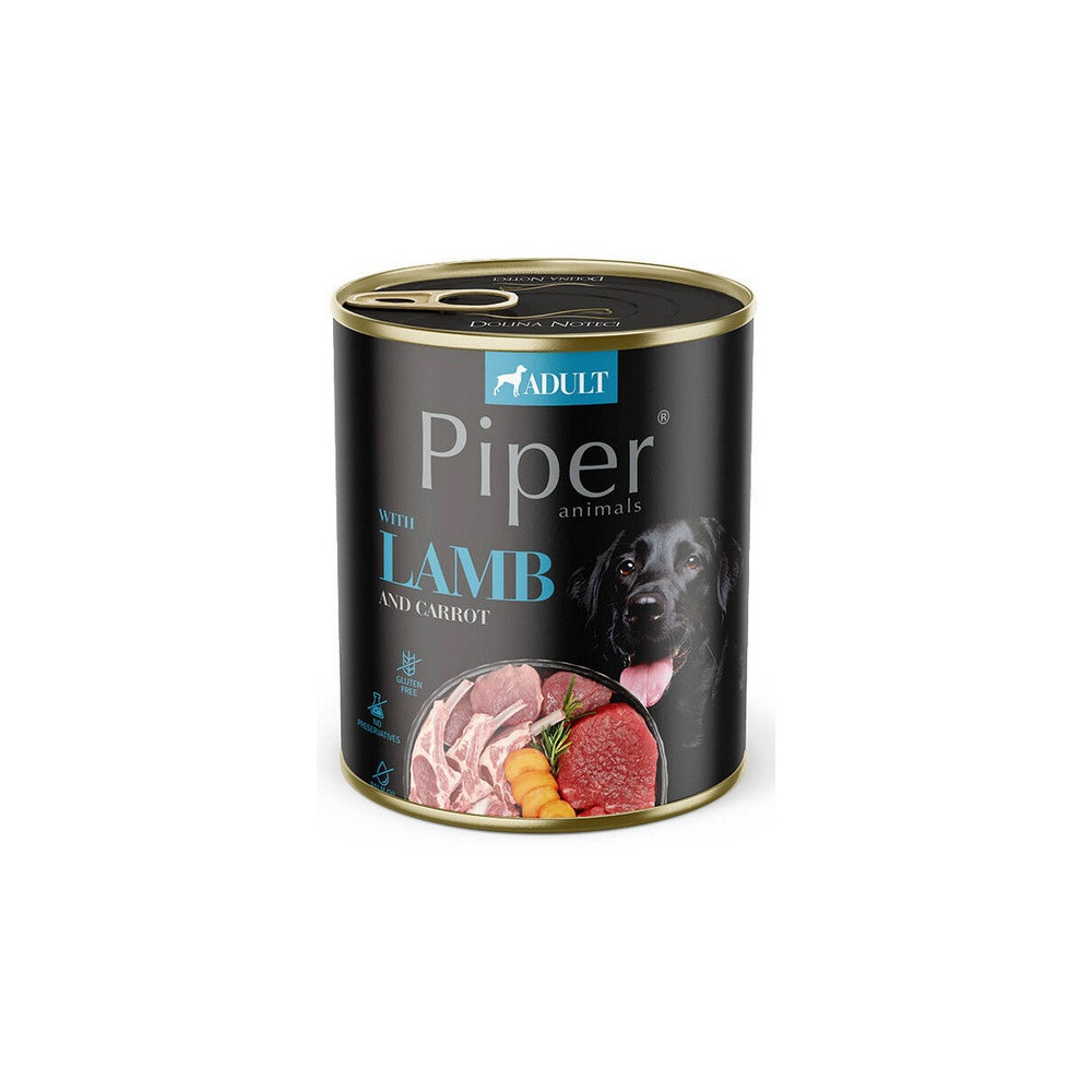 Piper Pies Jagnięcina, marchew puszka 800g