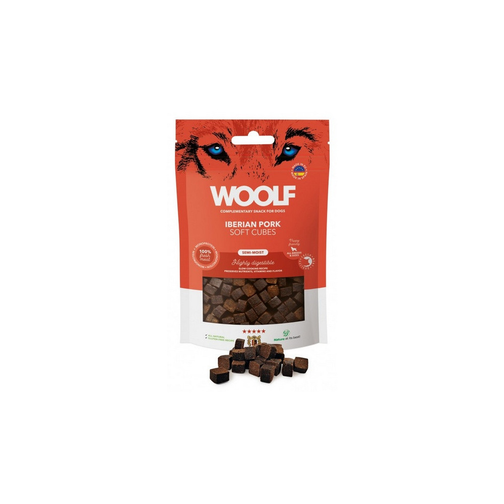 Woolf Soft Cubes Iberian Pork 100g