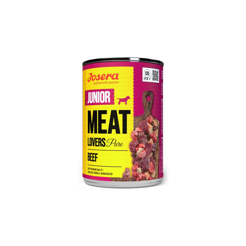 Josera Meat Lovers Pure Junior Wołowina puszka 400g