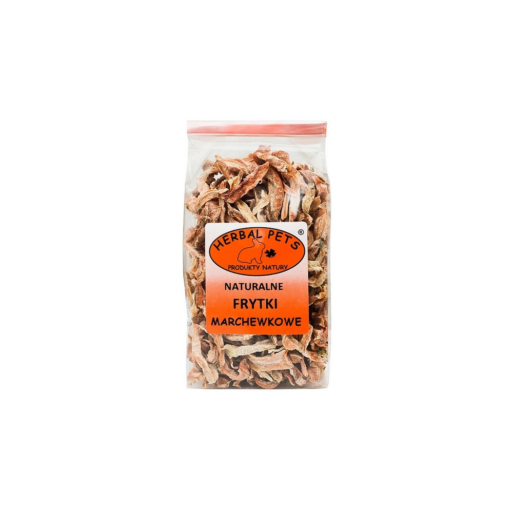 Herbal Pets Naturalne frytki marchewkowe 100g