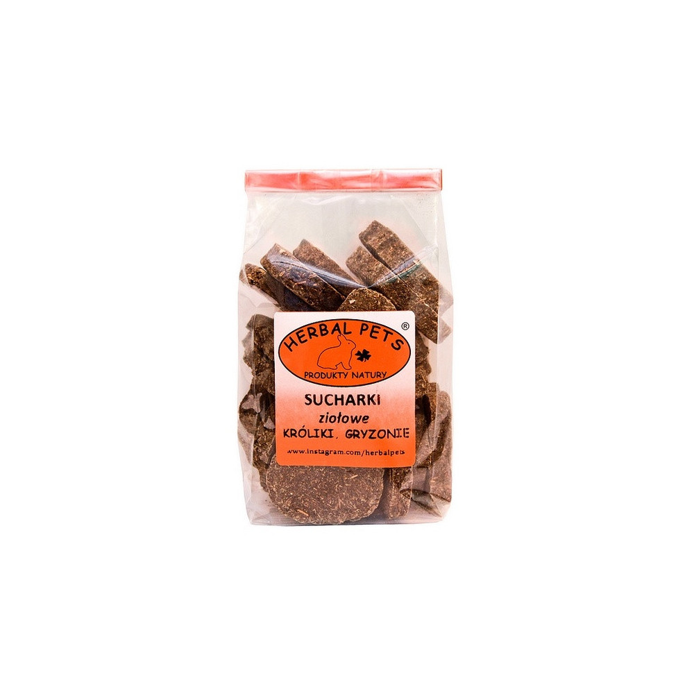 Herbal Pets Sucharki ziołowe 140g
