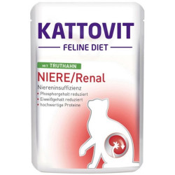 Kattovit Feline Diet Niere/Renal indyk saszetka 85g