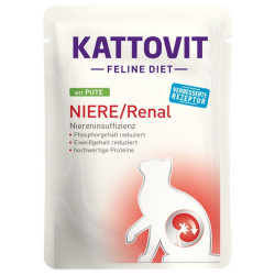 Kattovit Feline Diet Niere/Renal indyk saszetka 85g