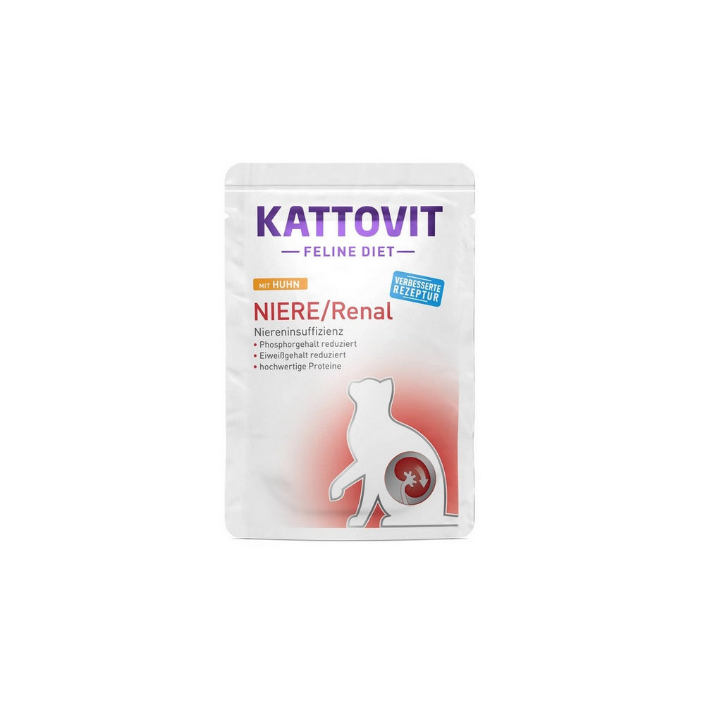 Kattovit Feline Diet Niere/Renal kurczak saszetka 85g