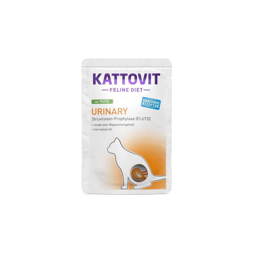 Kattovit Feline Diet Urinary indyk saszetka 85g