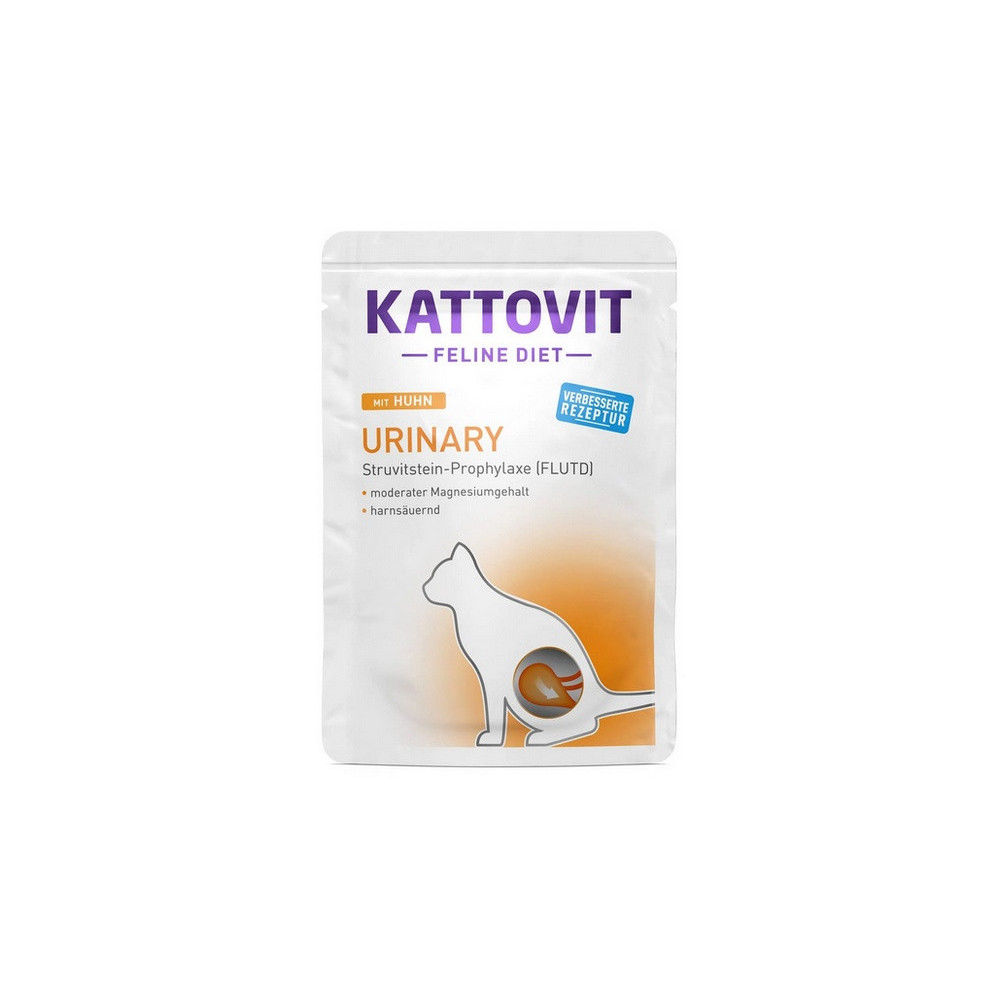 Kattovit Feline Diet Urinary kurczak saszetka 85g