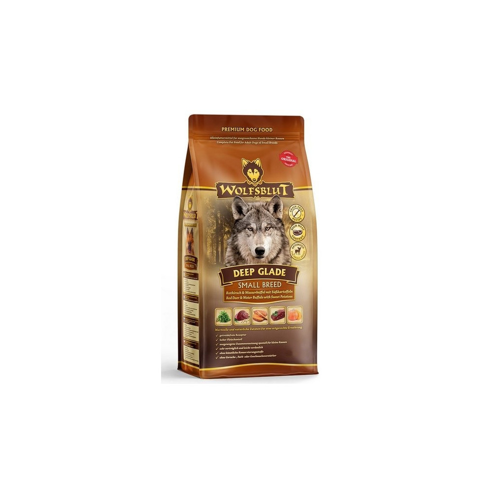 Wolfsblut Dog Deep Glade Small - jeleń i bawół 7,5kg