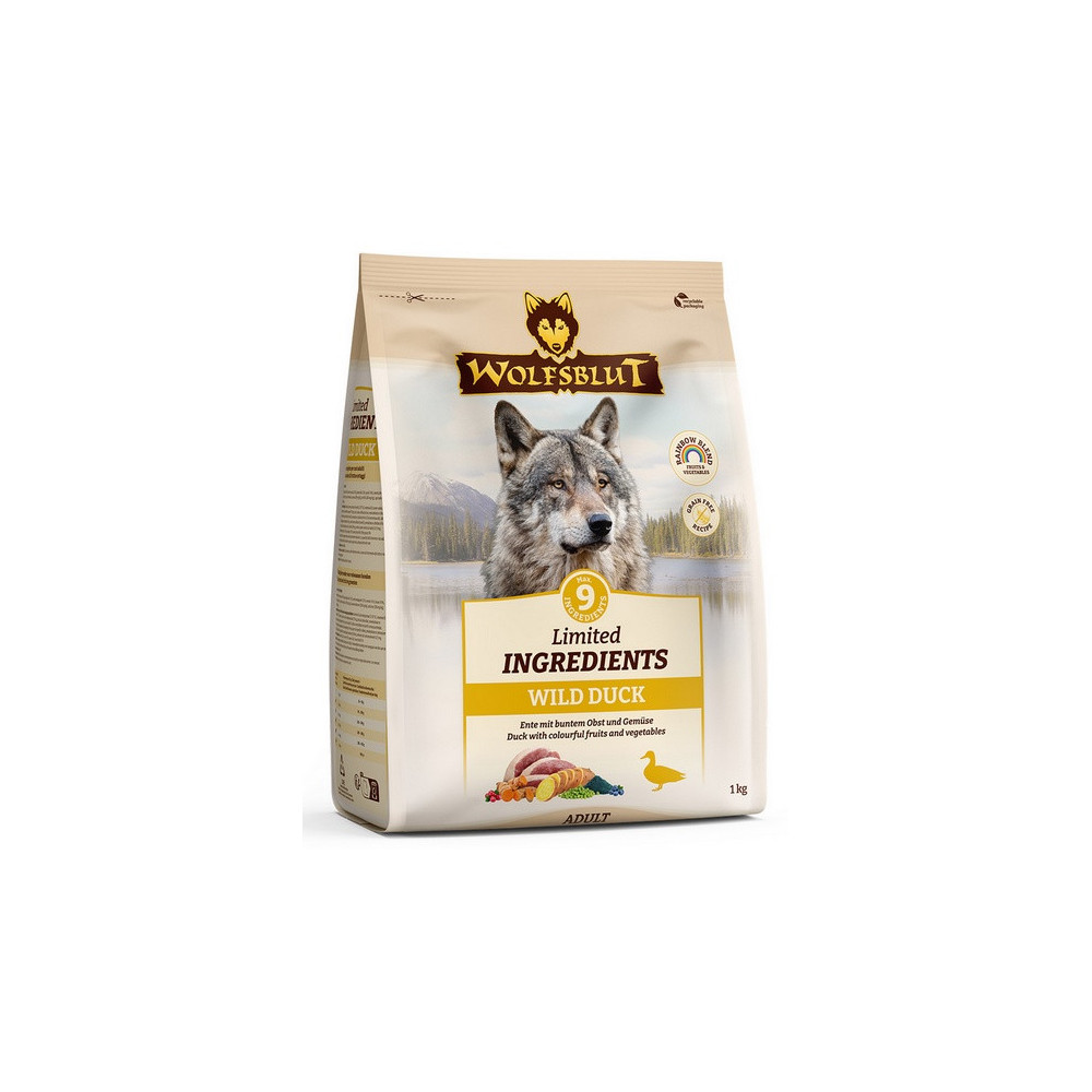 Wolfsblut Dog Limited Ingredients Wild Duck - kaczka i ziemniaki 1kg
