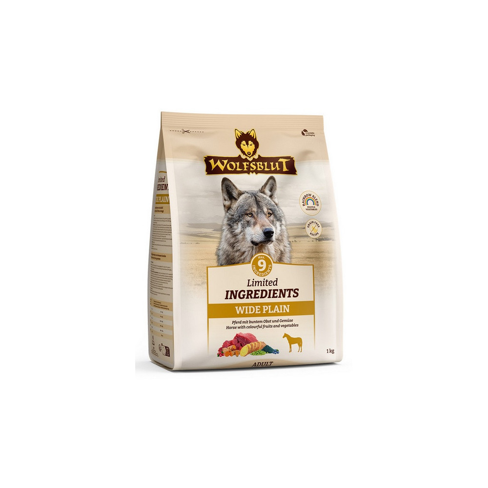 Wolfsblut Dog Limited Ingredients Wide Plain - konina i bataty 1kg