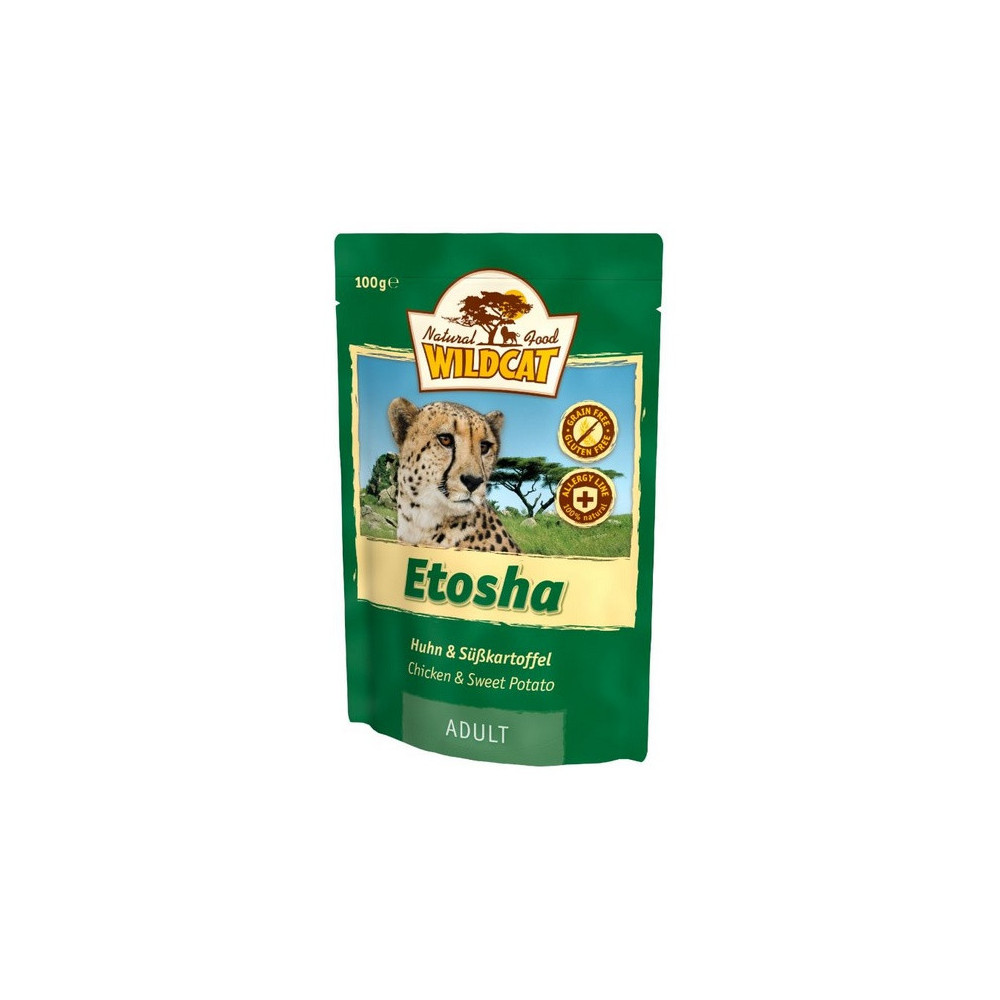 Wildcat Etosha - kurczak i bataty saszetka 100g