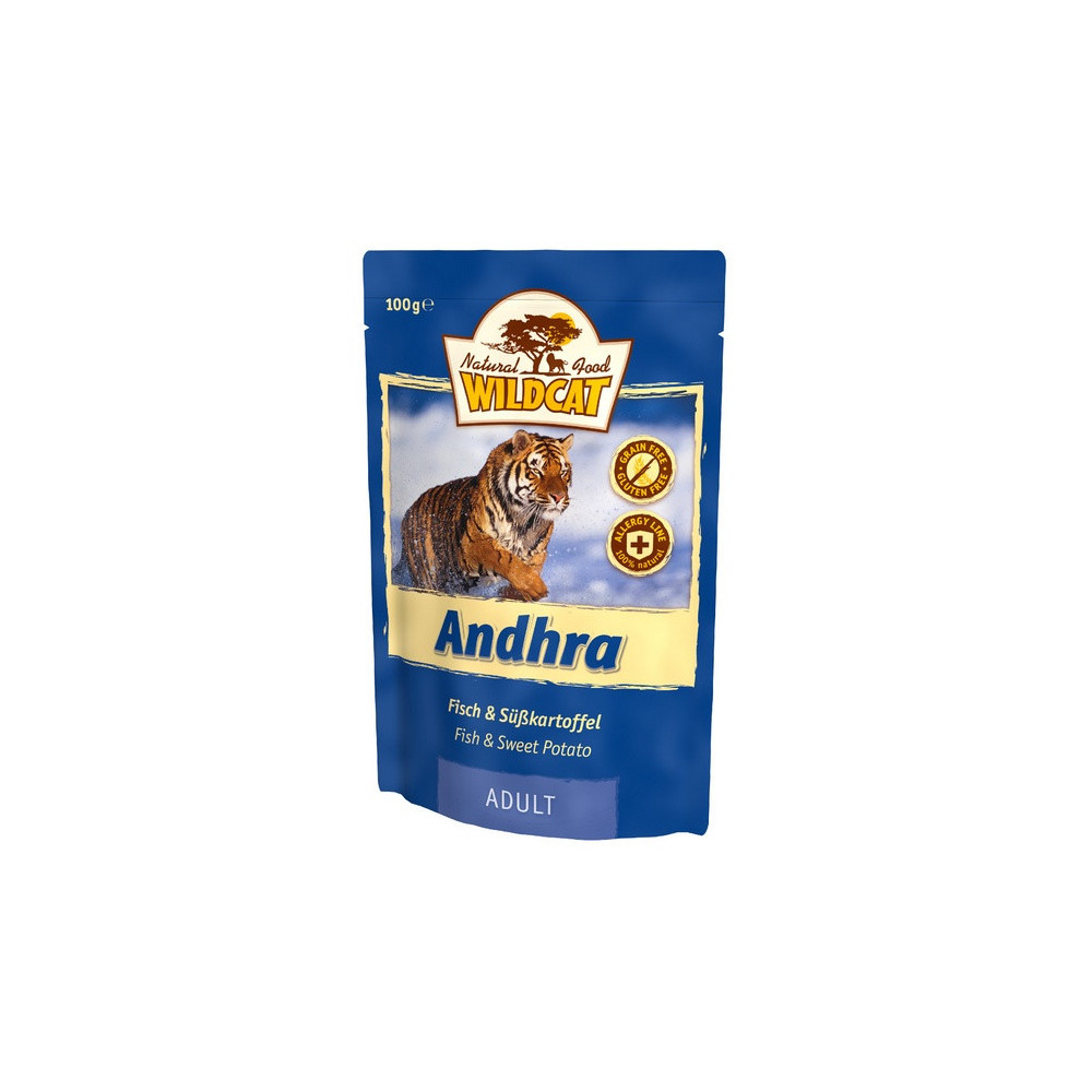 Wildcat Andhra - ryby i bataty saszetka 100g
