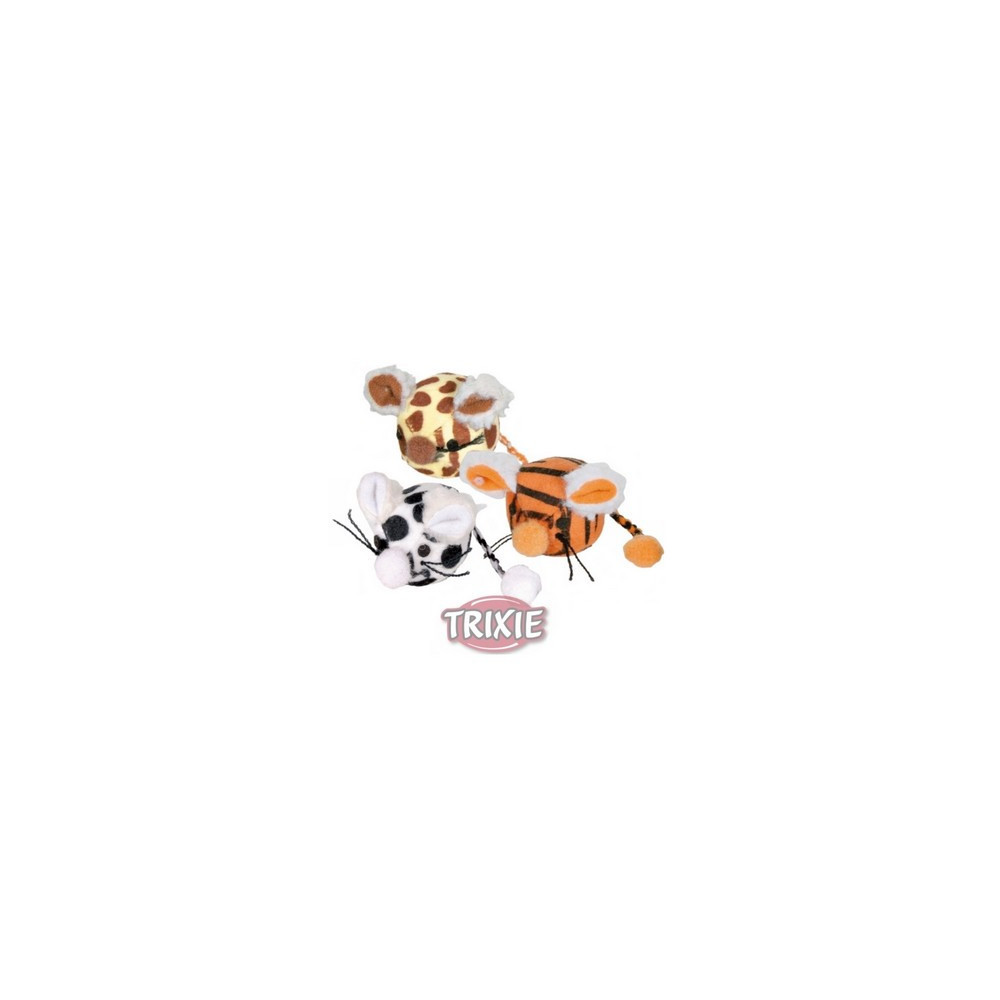 Trixie Mysz kulka pluszowa 4,5cm [4554]