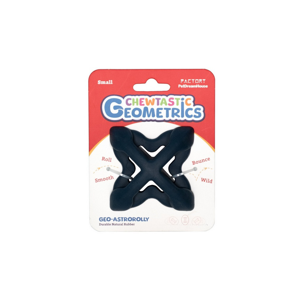 PetDreamHouse Zabawka gumowa Geo-Astro Rolly granatowa