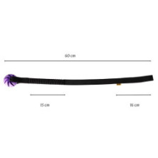 Dingo Zabawka dla psa - Szarpak Piłka z rączką bungee 6cm