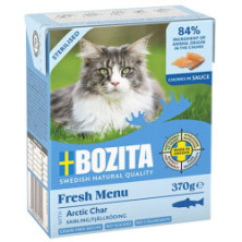 Bozita Sterilised z Pstrągiem górskim kawałki w sosie kartonik 370g