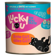 Lucky Lou Lifestage Adult Drób i kaczka puszka 800g