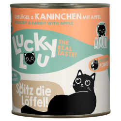Lucky Lou Lifestage Adult Drób i królik puszka 800g