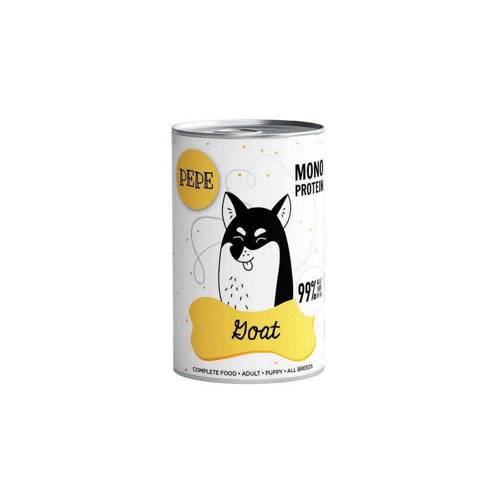 Paka Zwierzaka PEPE Goat (koza) puszka 400g