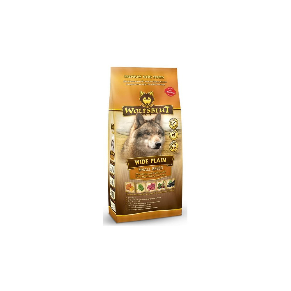 Wolfsblut Dog Wide Plain Small - konina i bataty 7,5kg