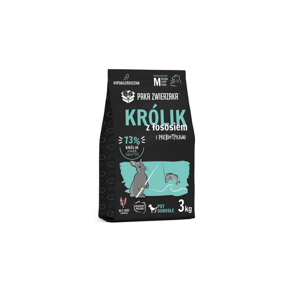 Paka Zwierzaka Seventh Heaven Królik łososiem M 3kg