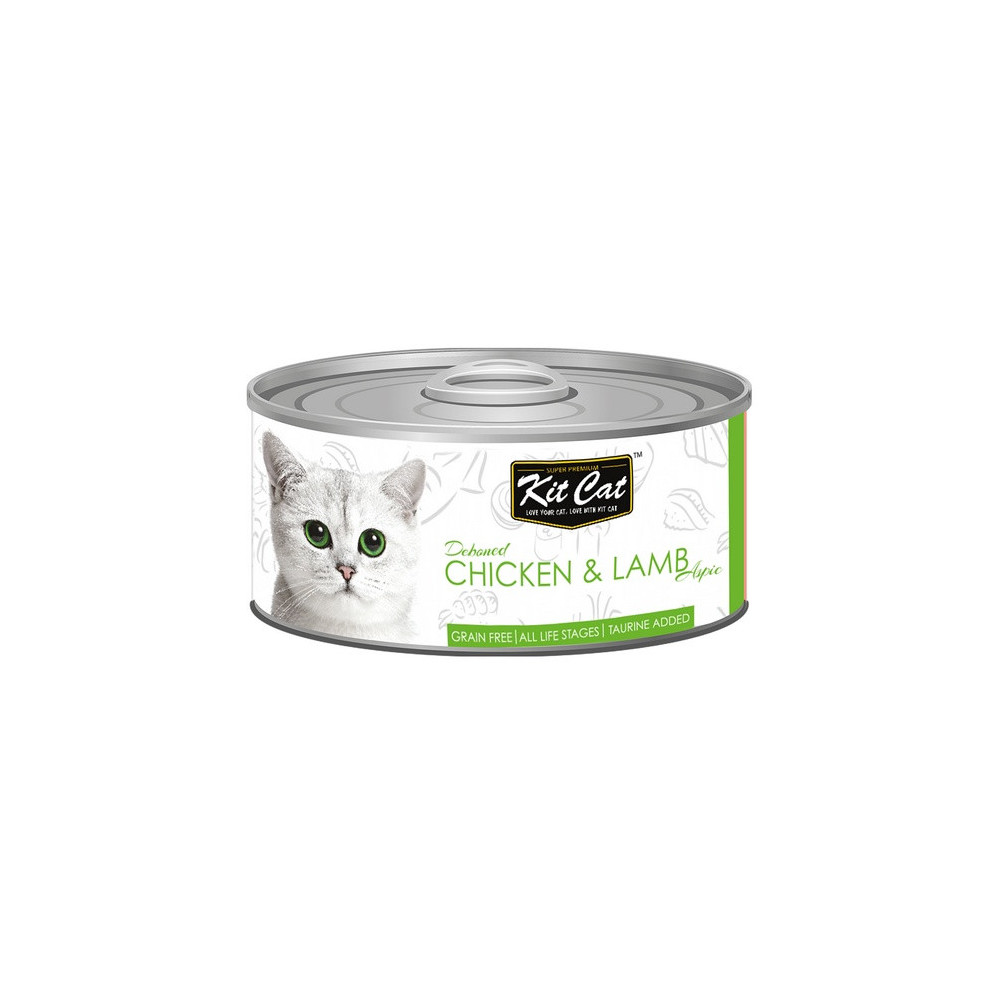 Kit Cat Chicken & Lamb puszka 80g