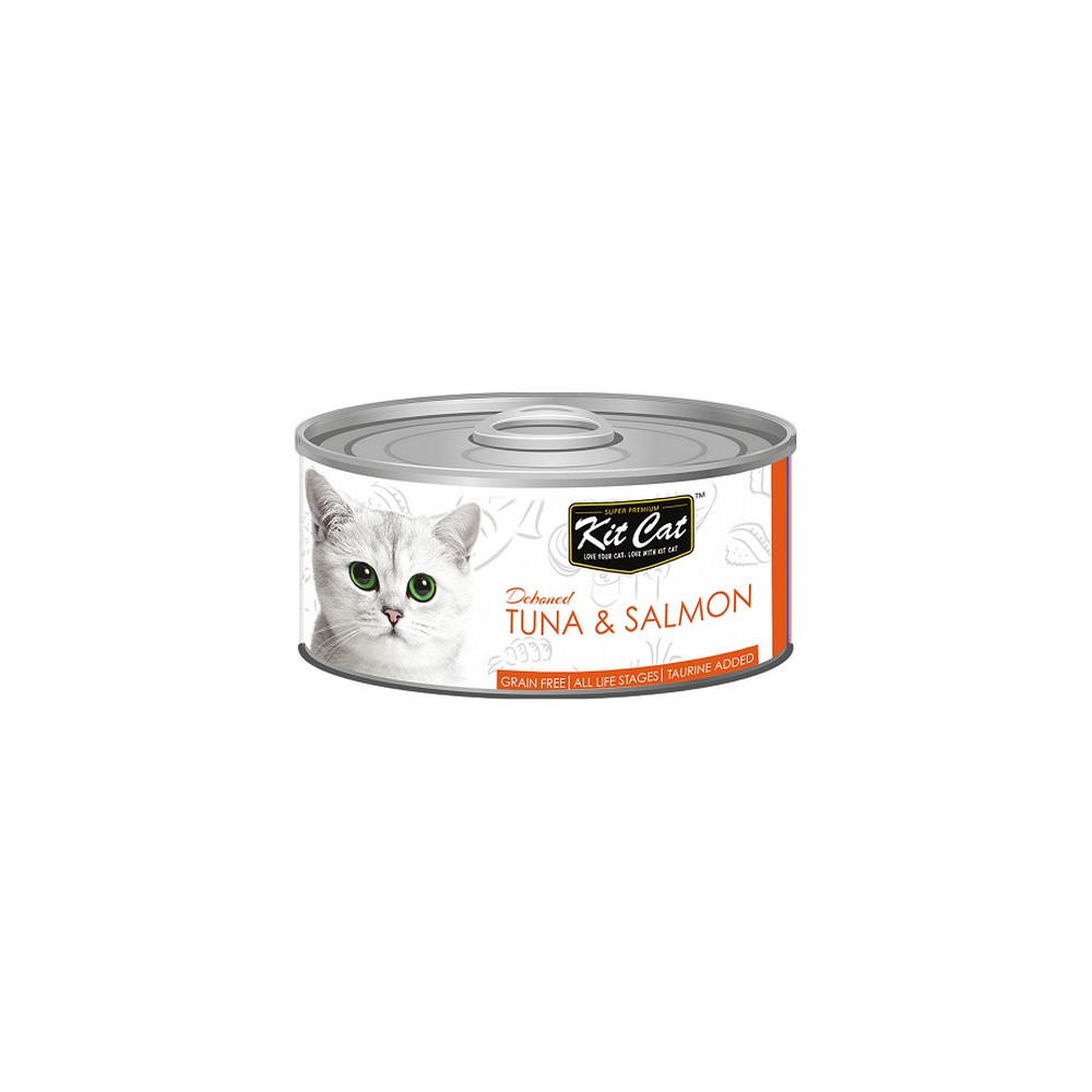 Kit Cat Tuna & Salmon puszka 80g