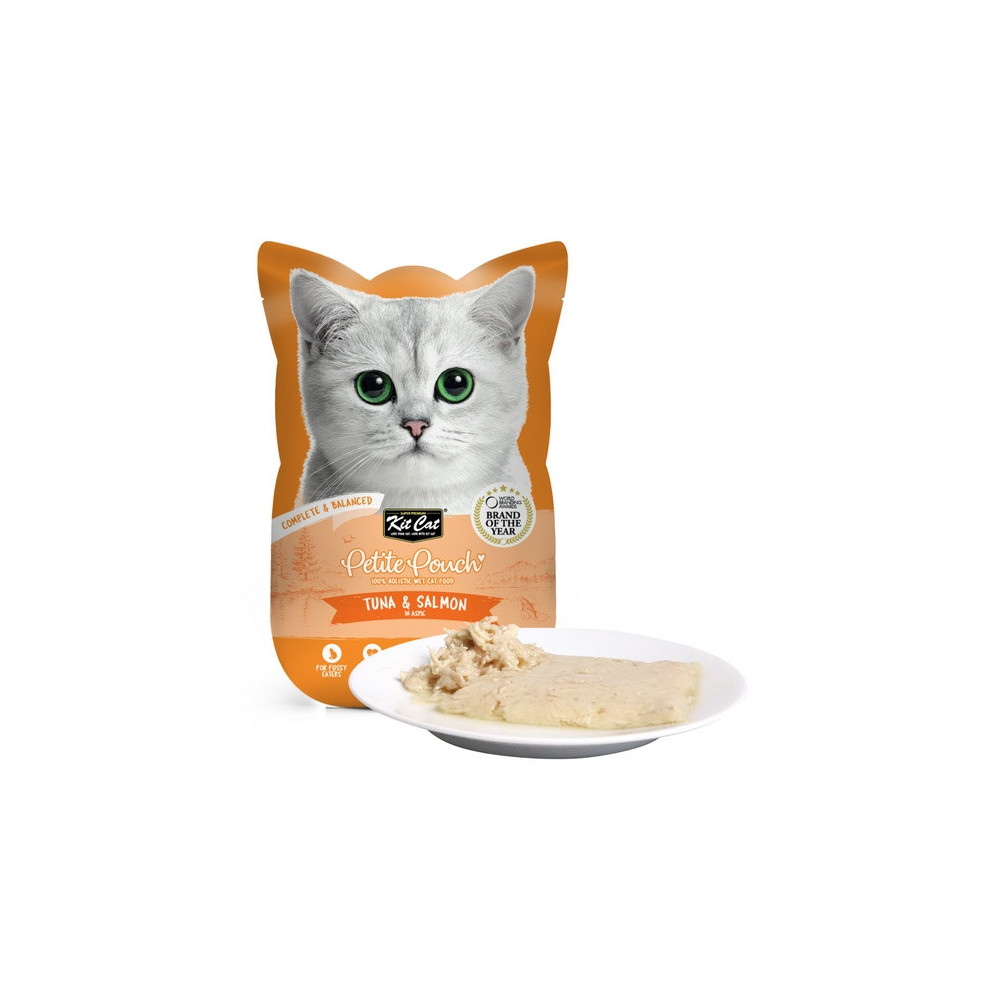 Kit Cat Petite Pouch Tuna & Salmon saszetka 70g