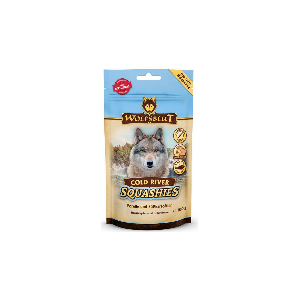 Wolfsblut Dog Squashies Cold River - pstrąg i bataty 100g